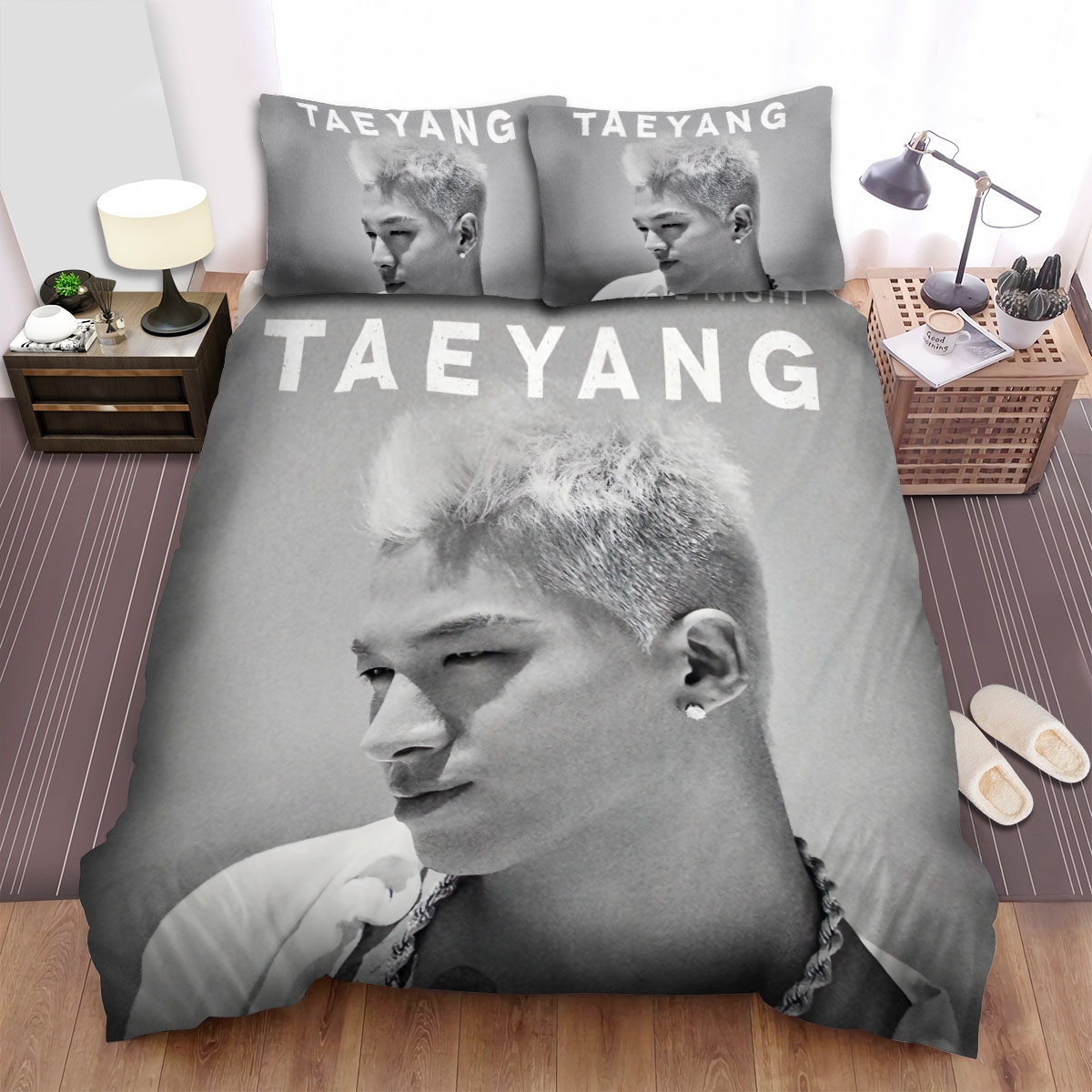 Taeyang 2017 Bed Sheets Spread Duvet Cover Bedding Set - Unique Anime Apparel for Fans