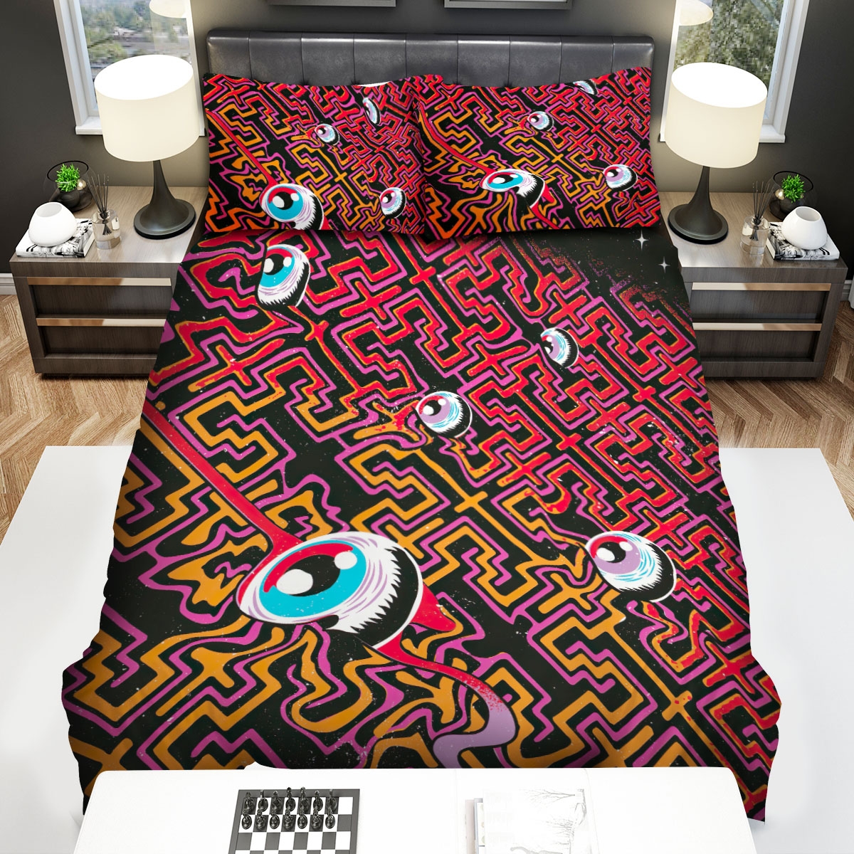 Tame Impala Poster Design Bed Sheets Spread Duvet Cover Bedding Set - Unique Anime Apparel for Fans
