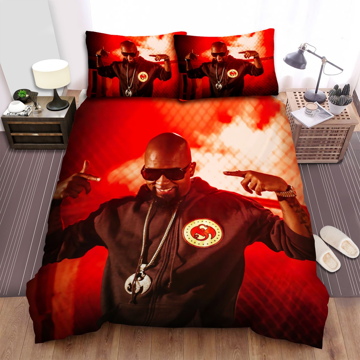 Tech N9ne Bed Sheets Spread Duvet Cover Bedding Set - Unique Anime Apparel for Fans