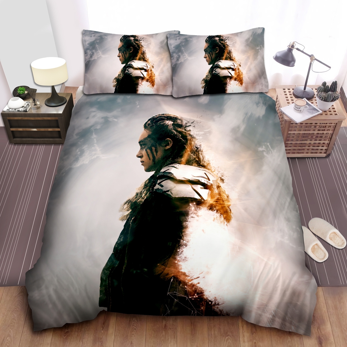 The 100 Lexa Death Is Not The End Artwork Bed Sheets Spread Duvet Cover Bedding Set - Unique Anime Apparel for Fans