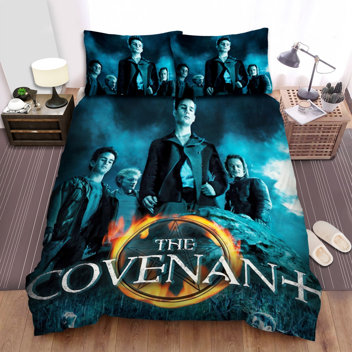 The Covenant Poster Ver2 Bed Sheets Spread Duvet Cover Bedding Set - Unique Anime Apparel for Fans