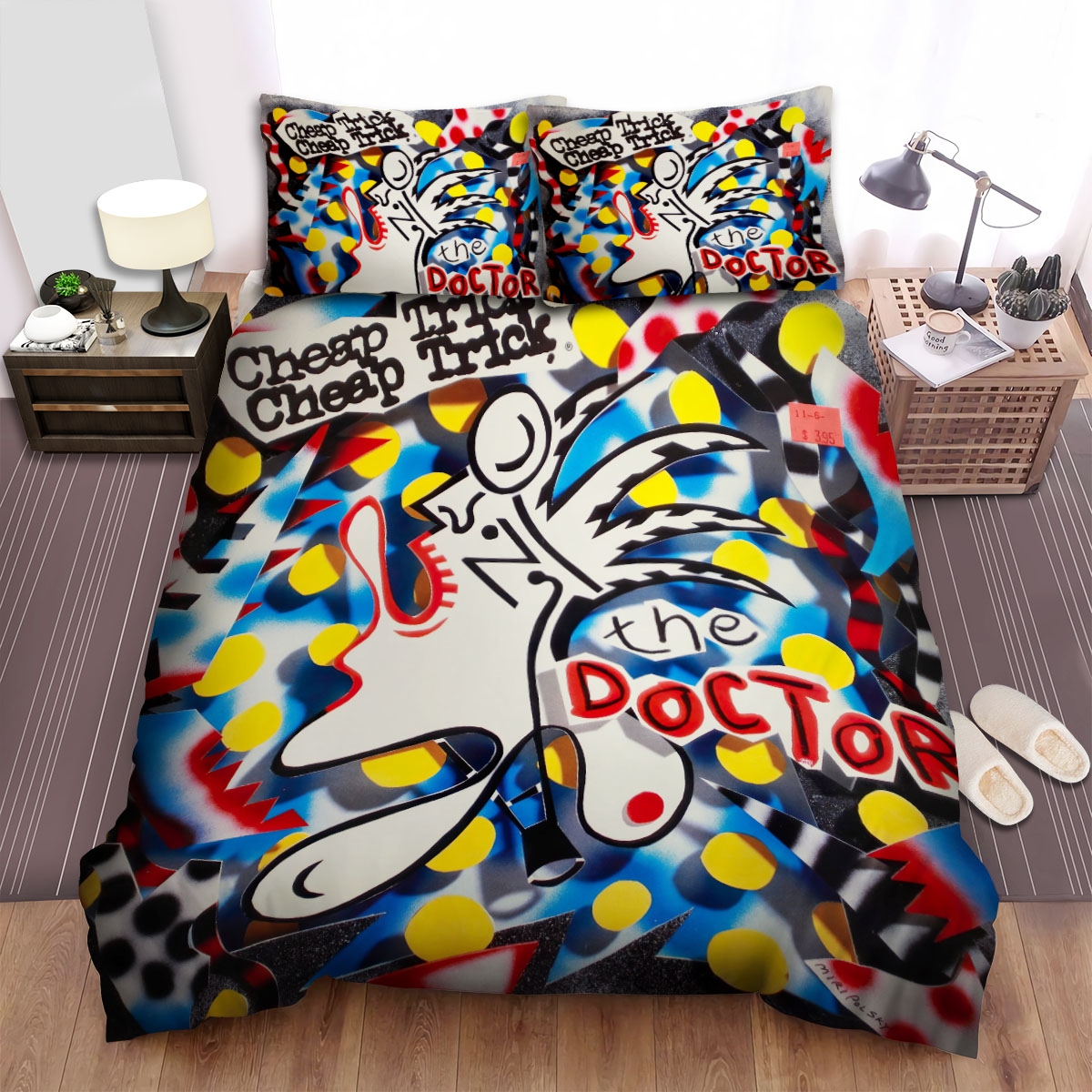 The Doctor Cheap Trick Bed Sheets Spread Duvet Cover Bedding Set - Unique Anime Apparel for Fans