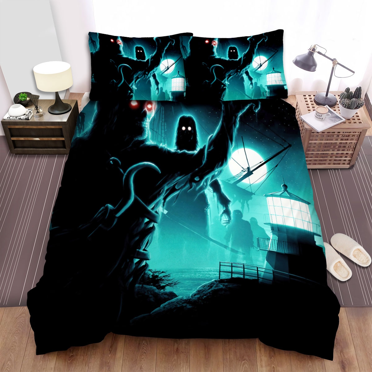 The Fog Jonh Carpenter's Bed Sheets Spread Comforter Duvet Cover Bedding Set - Unique Anime Apparel for Fans