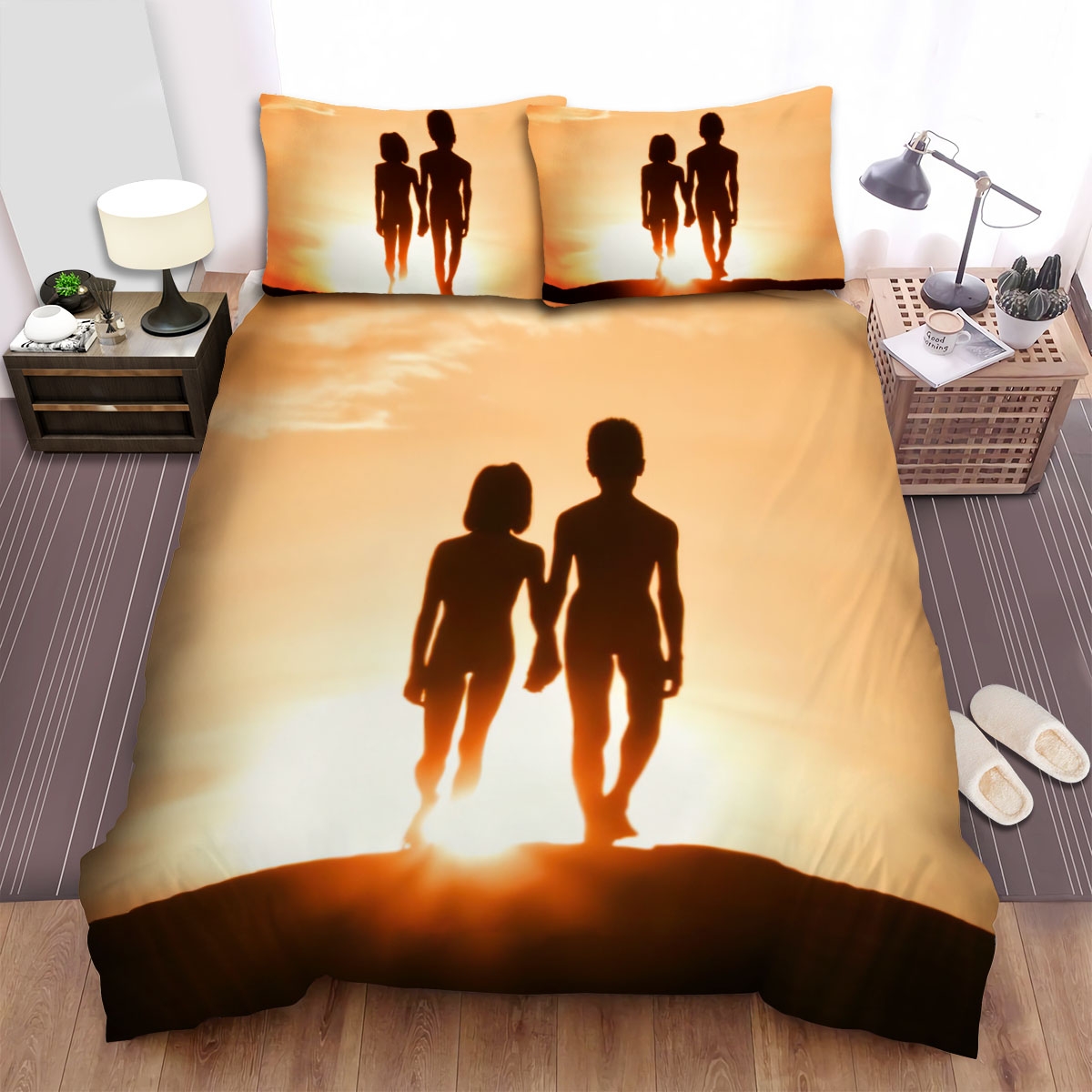 The Forest (I) (2016) An Awfully Big Adventure Movie Poster Bed Sheets Spread Duvet Cover Bedding Set - Unique Anime Apparel for Fans