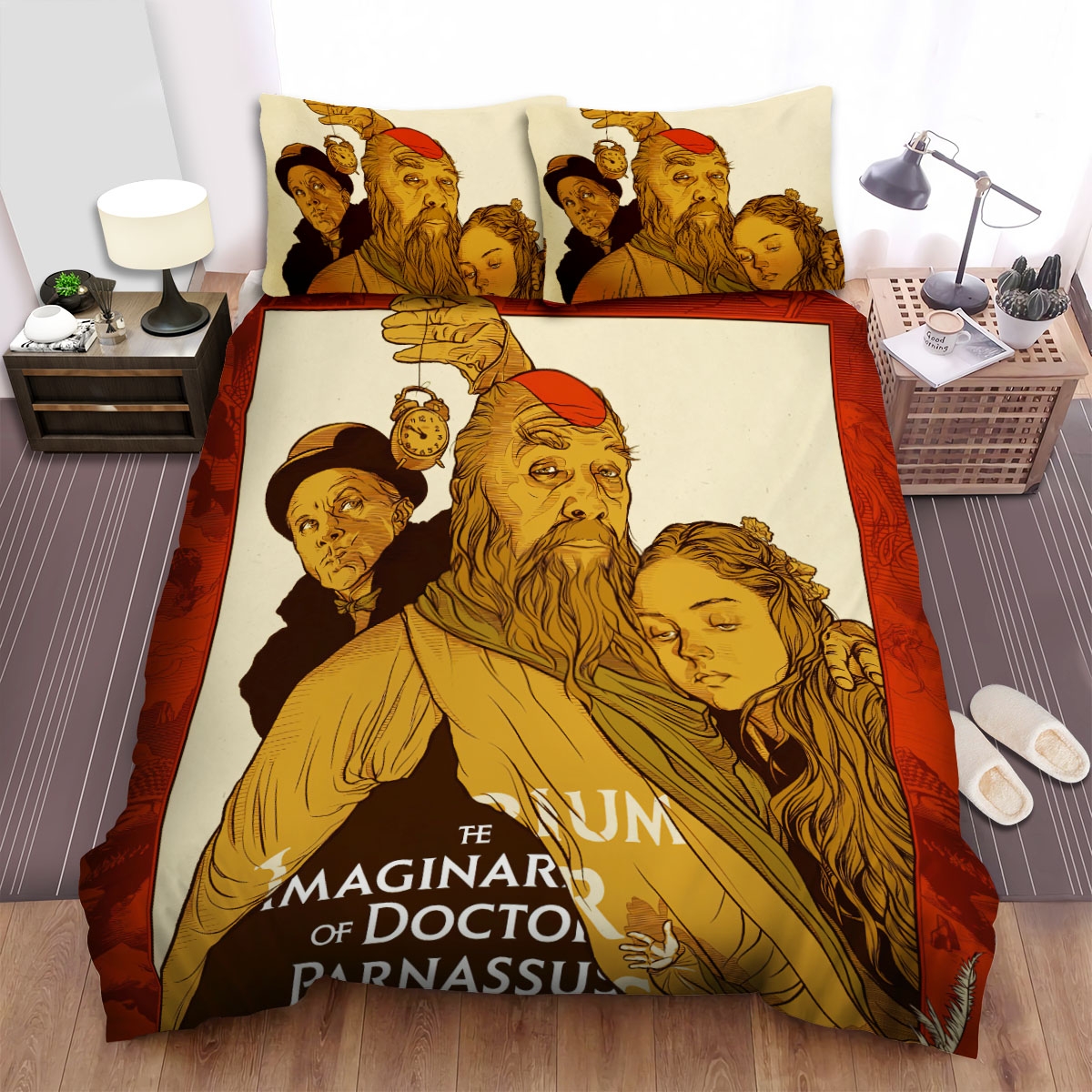 The Imaginarium Of Doctor Parnassus (2009) Movie Poster Artwork Bed Sheets Spread Duvet Cover Bedding Set - Unique Anime Apparel for Fans