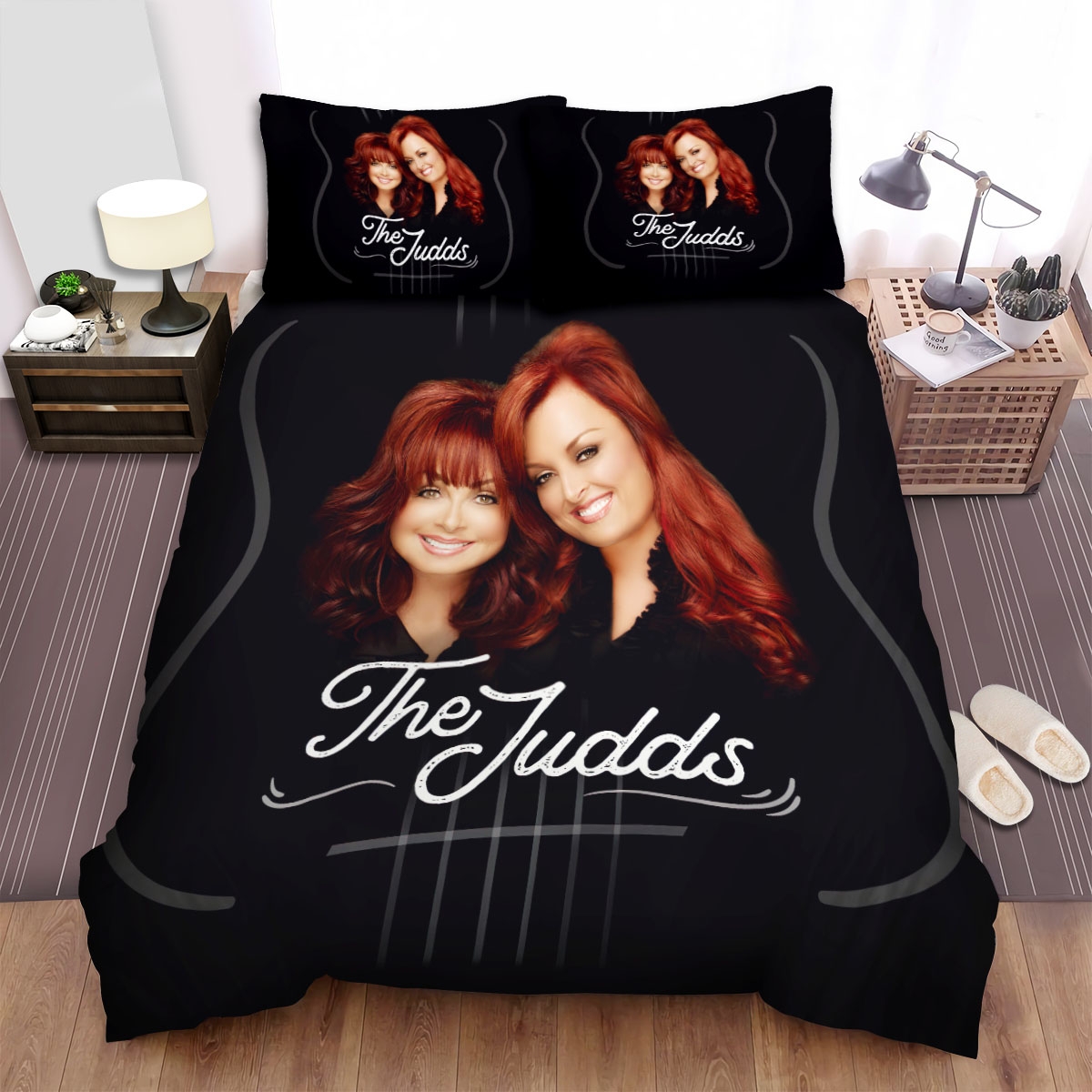 The Judds Exhibition Open Bed Sheets Spread Duvet Cover Bedding Set - Unique Anime Apparel for Fans