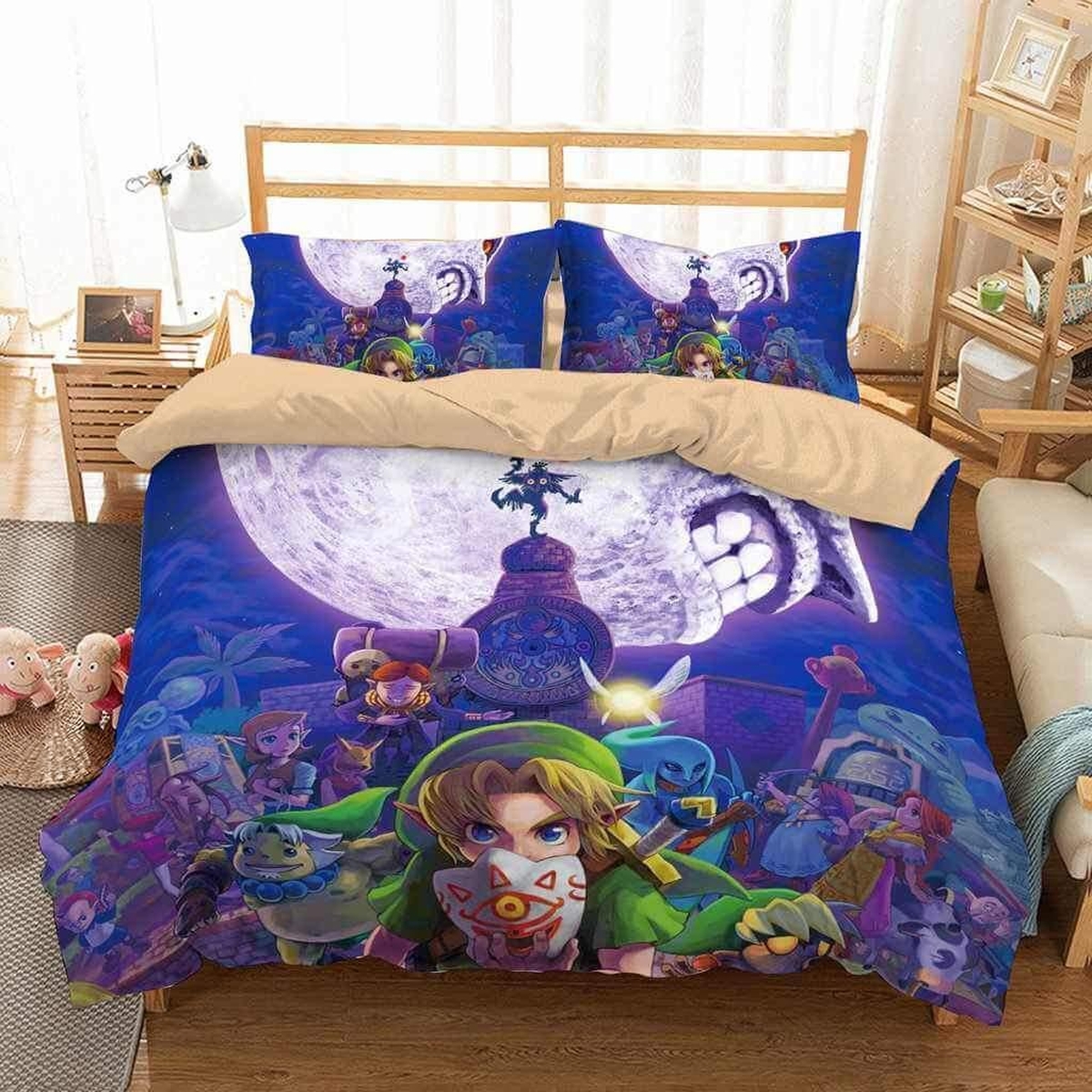 The Legend Of Zelda Bedding Set (Duvet Cover & Pillow Cases) - Unique Anime Apparel for Fans