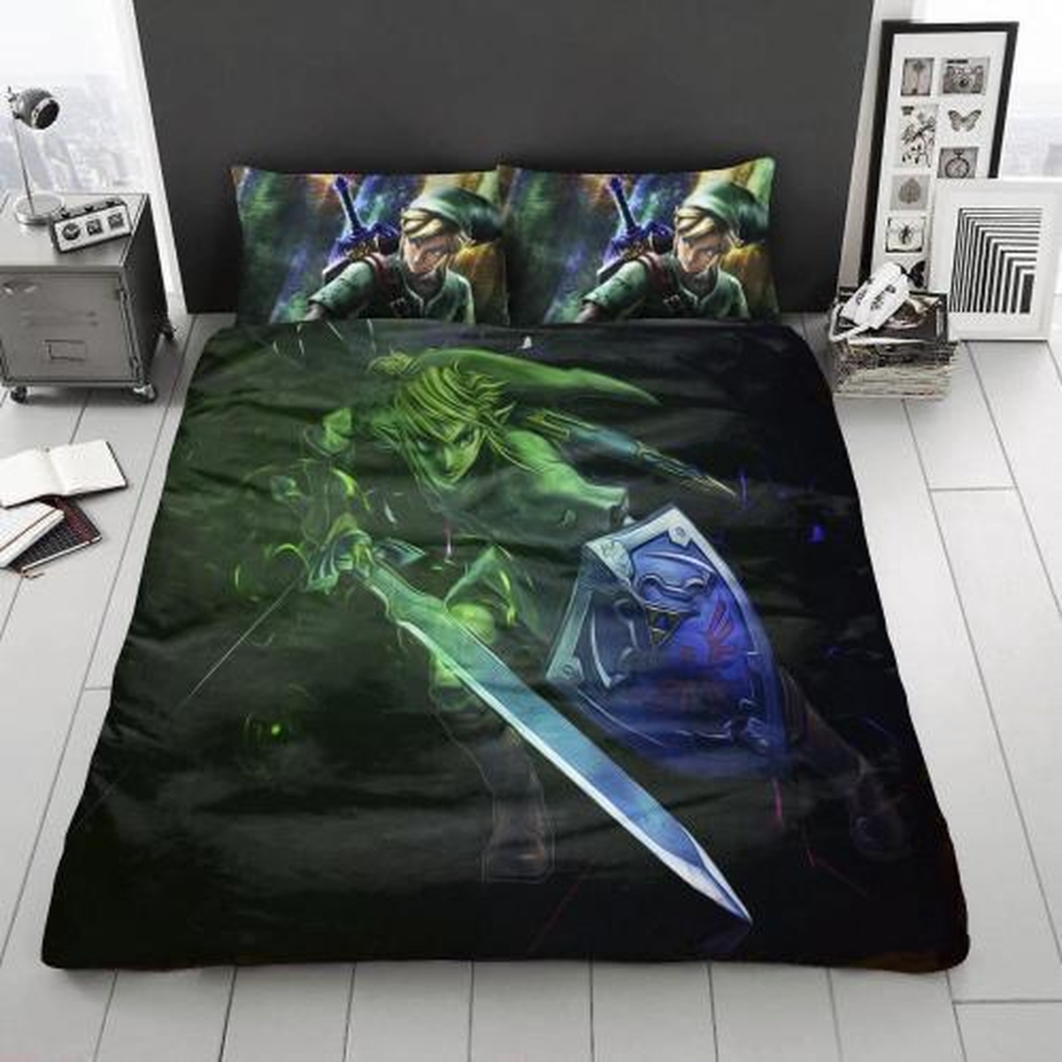 The Legend Of Zelda Bedding Set V5 Dup (Duvet Cover & Pillow Cases) - Unique Anime Apparel for Fans