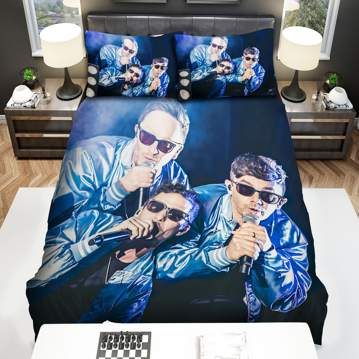 The Lonely Island Singing Bed Sheets Spread Duvet Cover Bedding Set - Unique Anime Apparel for Fans