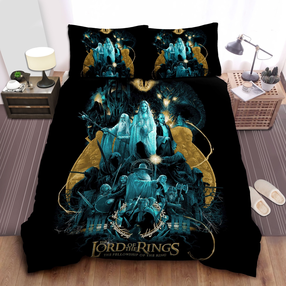 The Lord Of The Ring Lady Galadriel Bed Sheets Spread Duvet Cover Bedding Set - Unique Anime Apparel for Fans