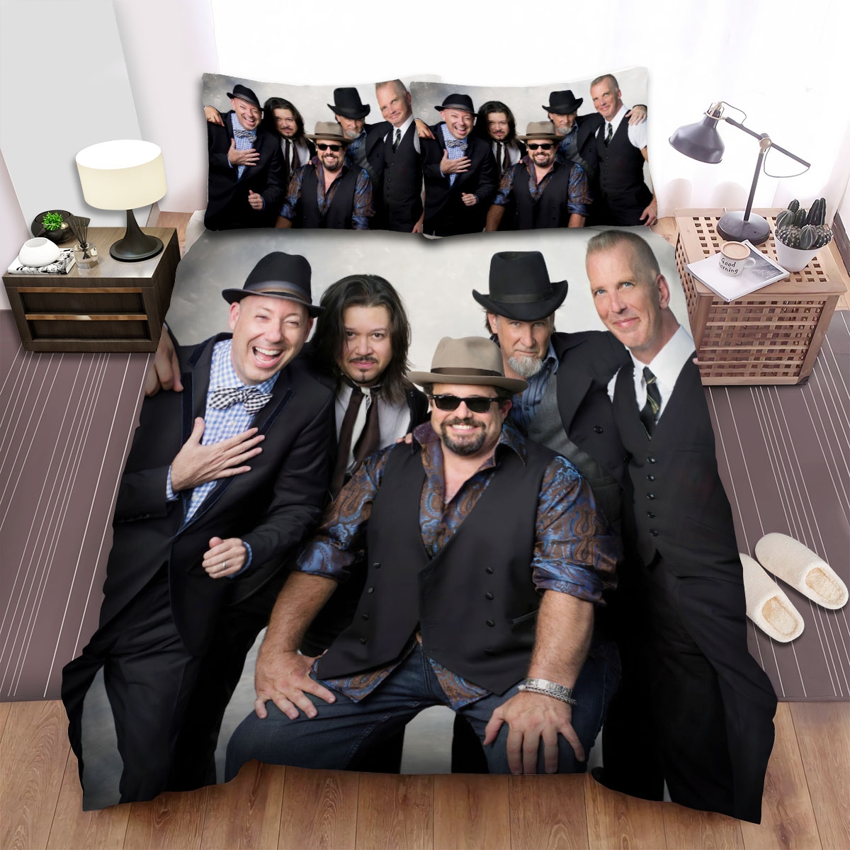 The Mavericks Band Visual Arts Bed Sheets Spread Duvet Cover Bedding Set - Unique Anime Apparel for Fans