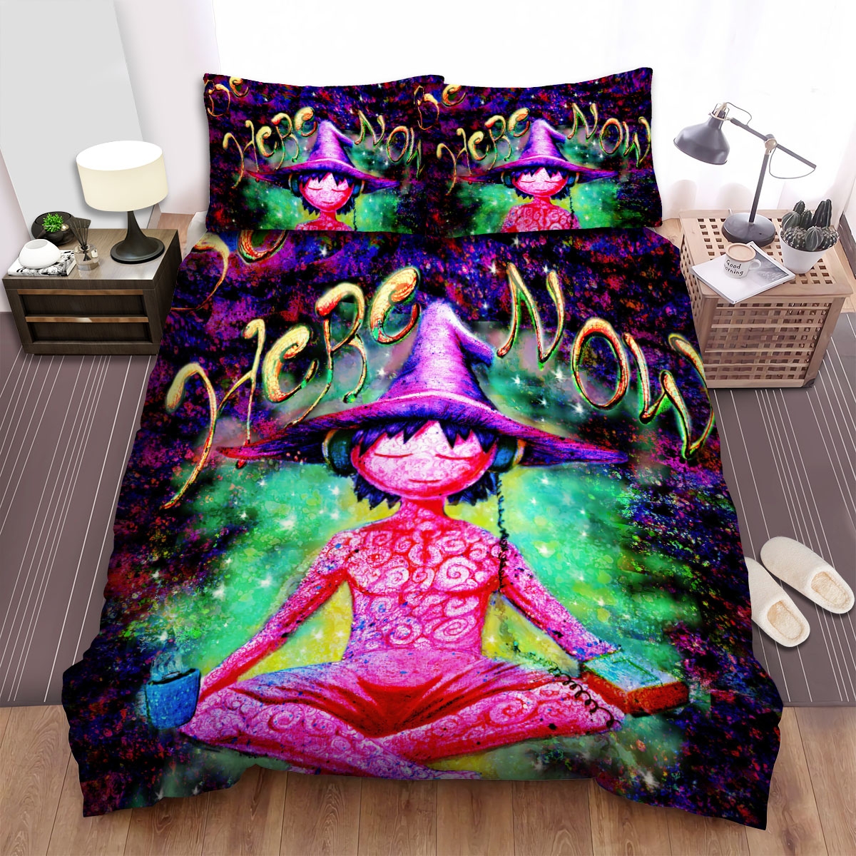 The Midnight Gospel Clancy Is So Balance Bed Sheets Spread Duvet Cover Bedding Set - Unique Anime Apparel for Fans