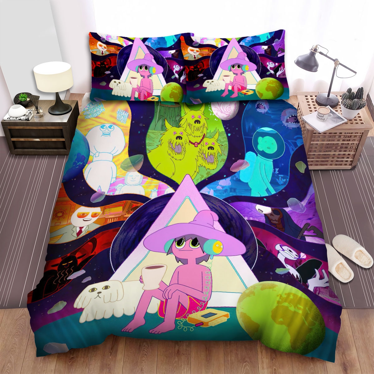 The Midnight Gospel The Main Poster Bed Sheets Spread Duvet Cover Bedding Set - Unique Anime Apparel for Fans