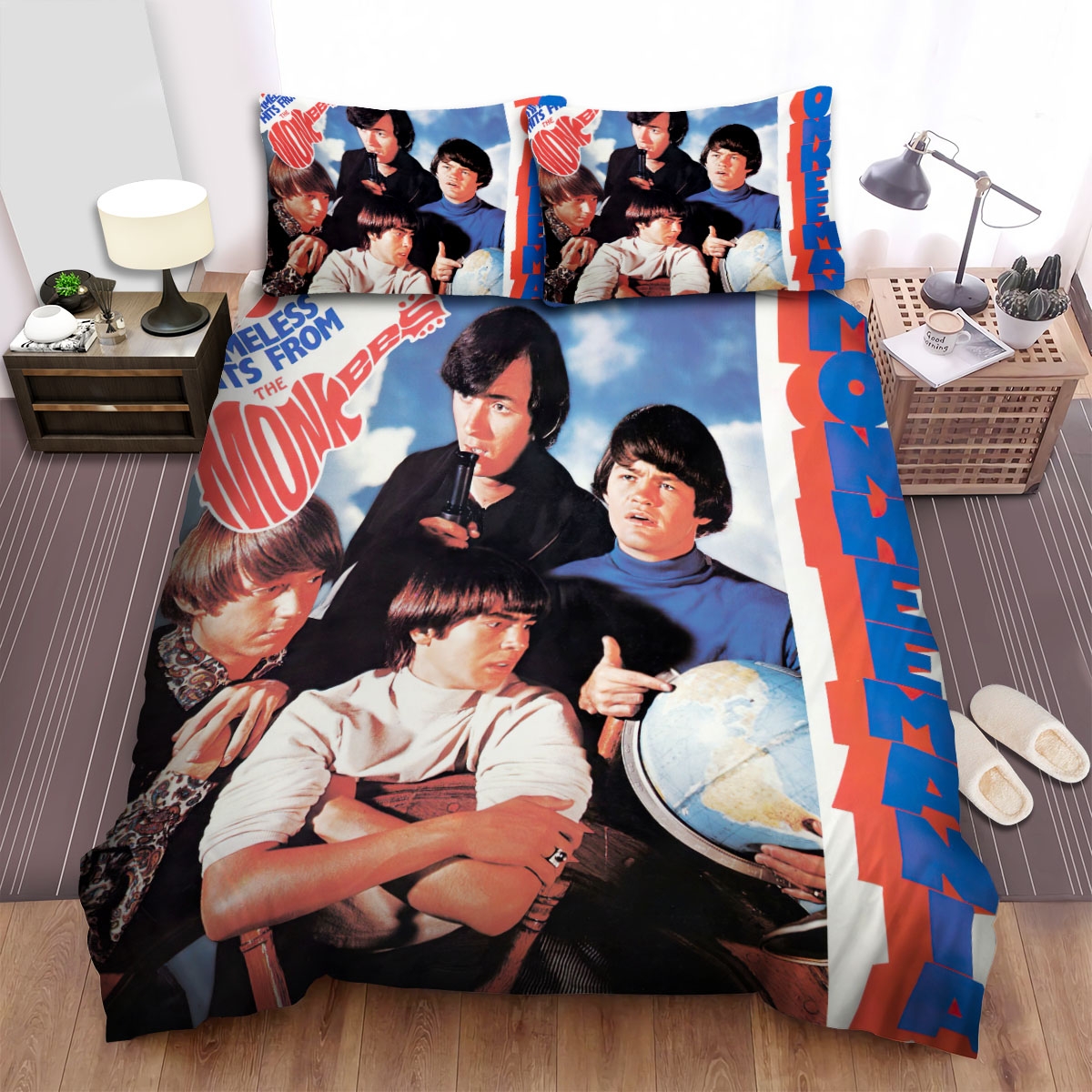 The Monkees Cover Bed Sheets Spread Duvet Cover Bedding Set - Unique Anime Apparel for Fans