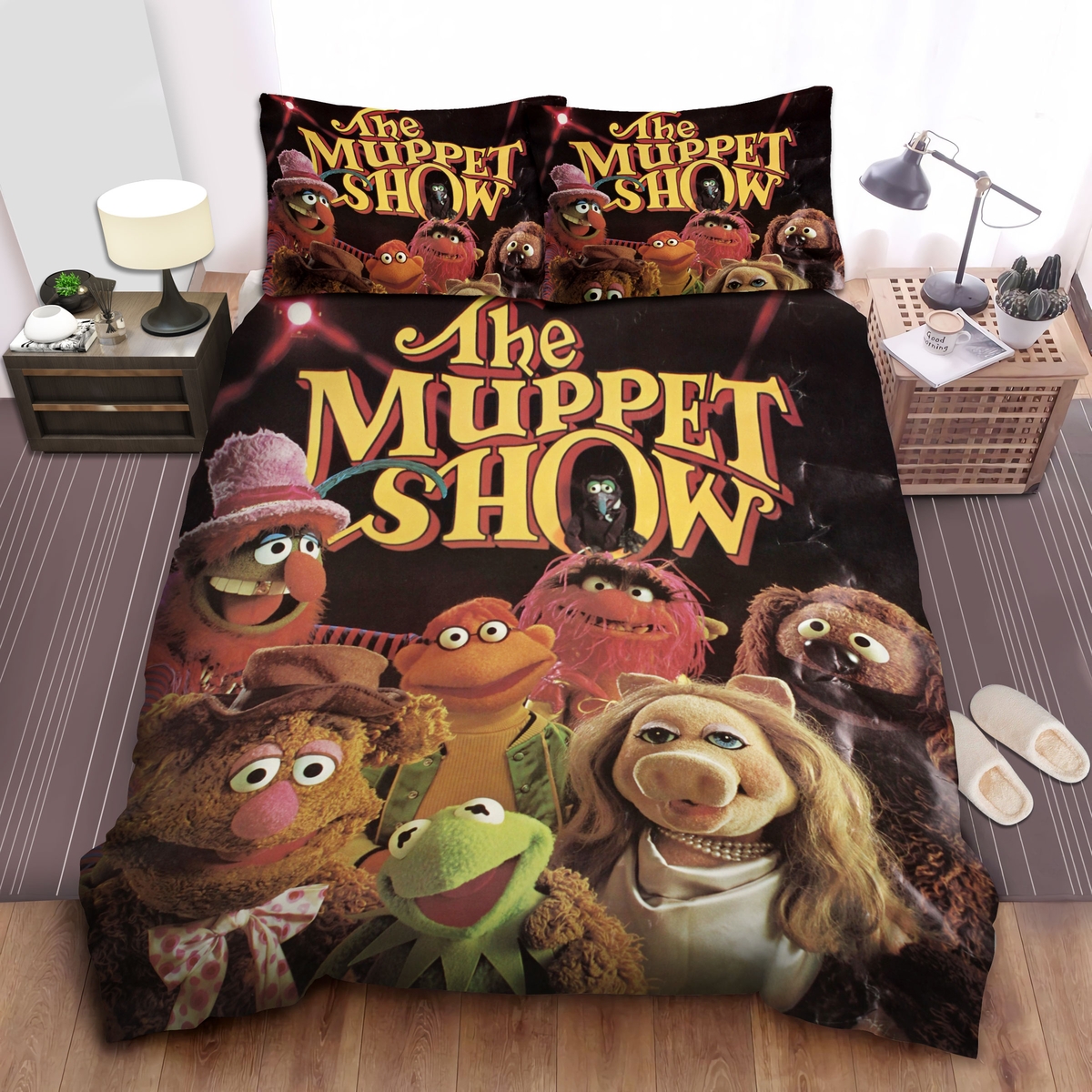 The Muppet Show Tv Series Poster Bed Sheets Spread Duvet Cover Bedding Set - Unique Anime Apparel for Fans