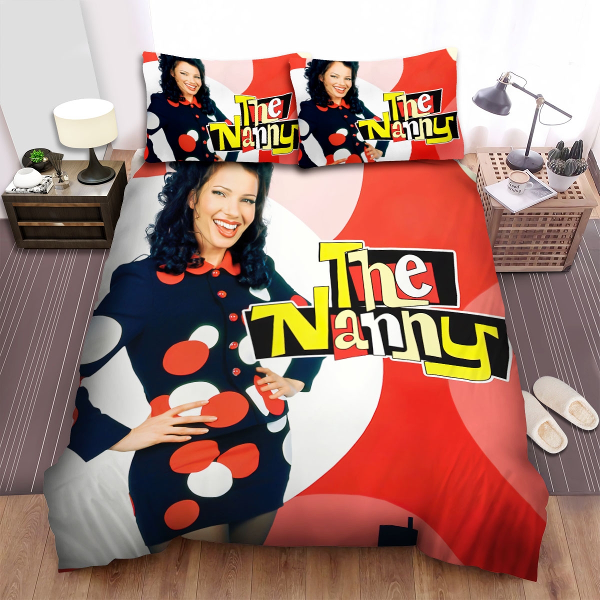 The Nanny Fran Fine Poster Bed Sheets Spread Duvet Cover Bedding Set - Unique Anime Apparel for Fans