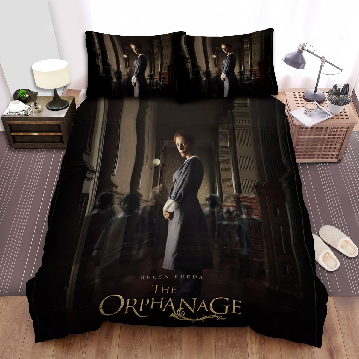 The Orphanage (2007) Pregnant Bed Sheets Spread Duvet Cover Bedding Set - Unique Anime Apparel for Fans