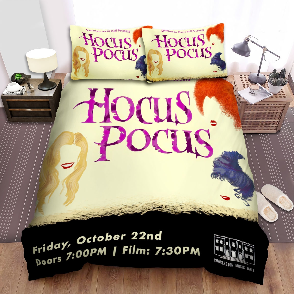 The Steeldrivers Hocus Pocus Bed Sheets Spread Duvet Cover Bedding Set - Unique Anime Apparel for Fans