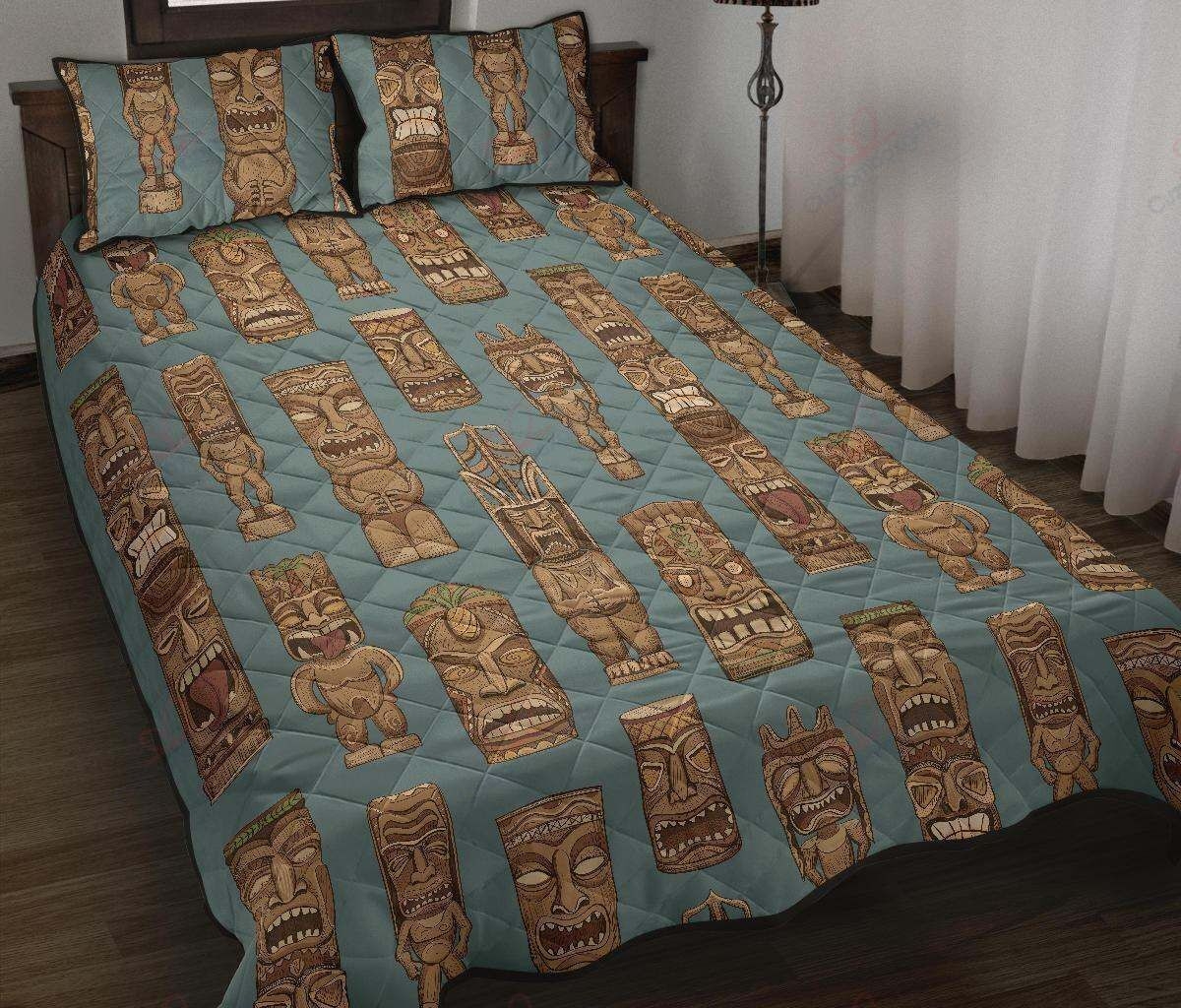 Tiki The First Man Bedding Set (Duvet Cover & Pillow Cases) - Unique Anime Apparel for Fans