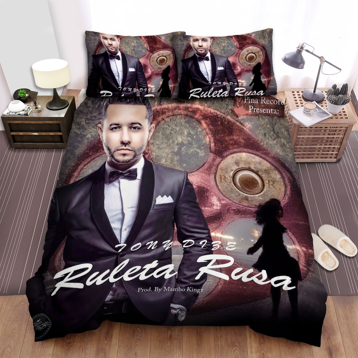 Tony Dize La Despedida Bed Sheets Spread Duvet Cover Bedding Set - Unique Anime Apparel for Fans