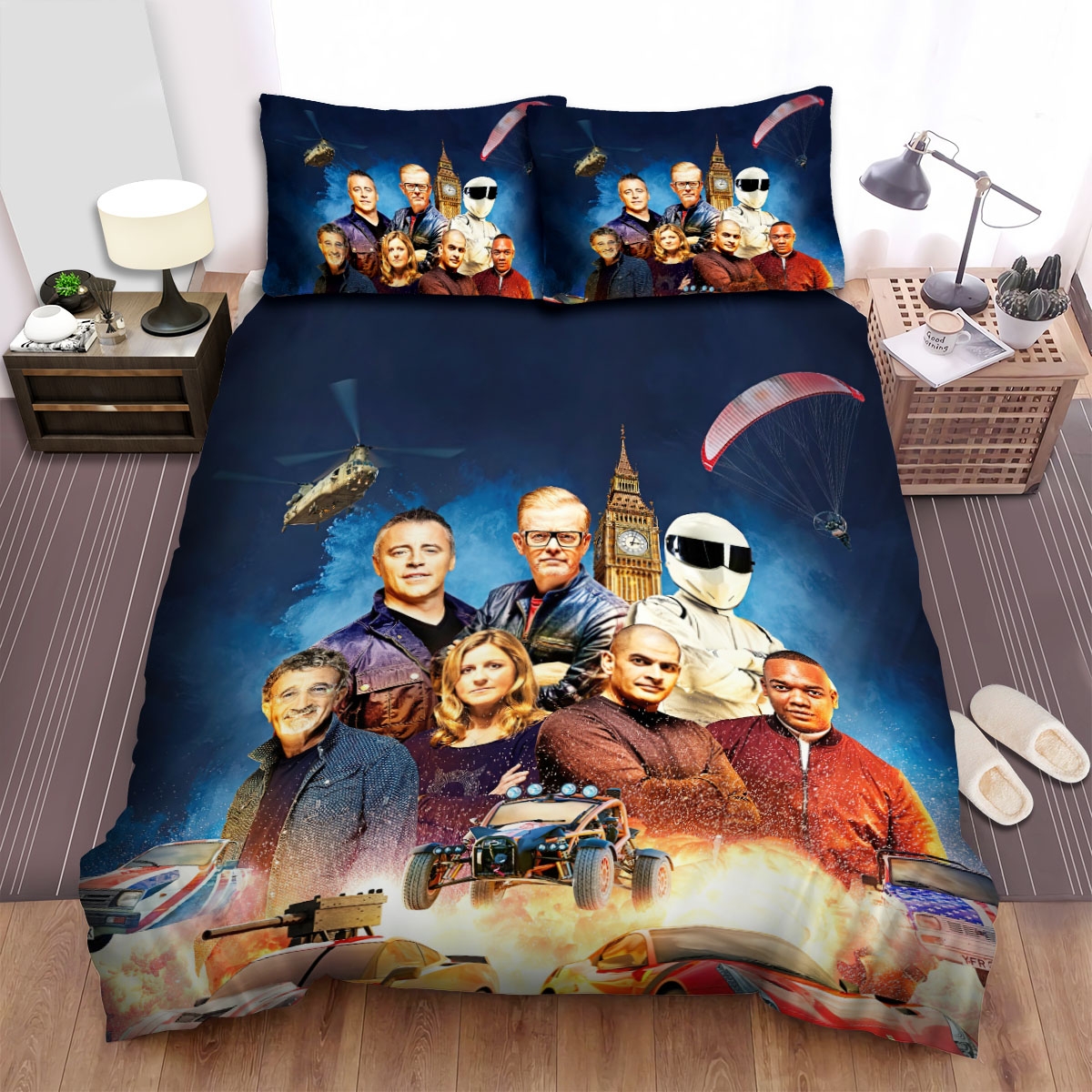 Top Gear Movie Poster 1 Bed Sheets Spread Duvet Cover Bedding Set - Unique Anime Apparel for Fans
