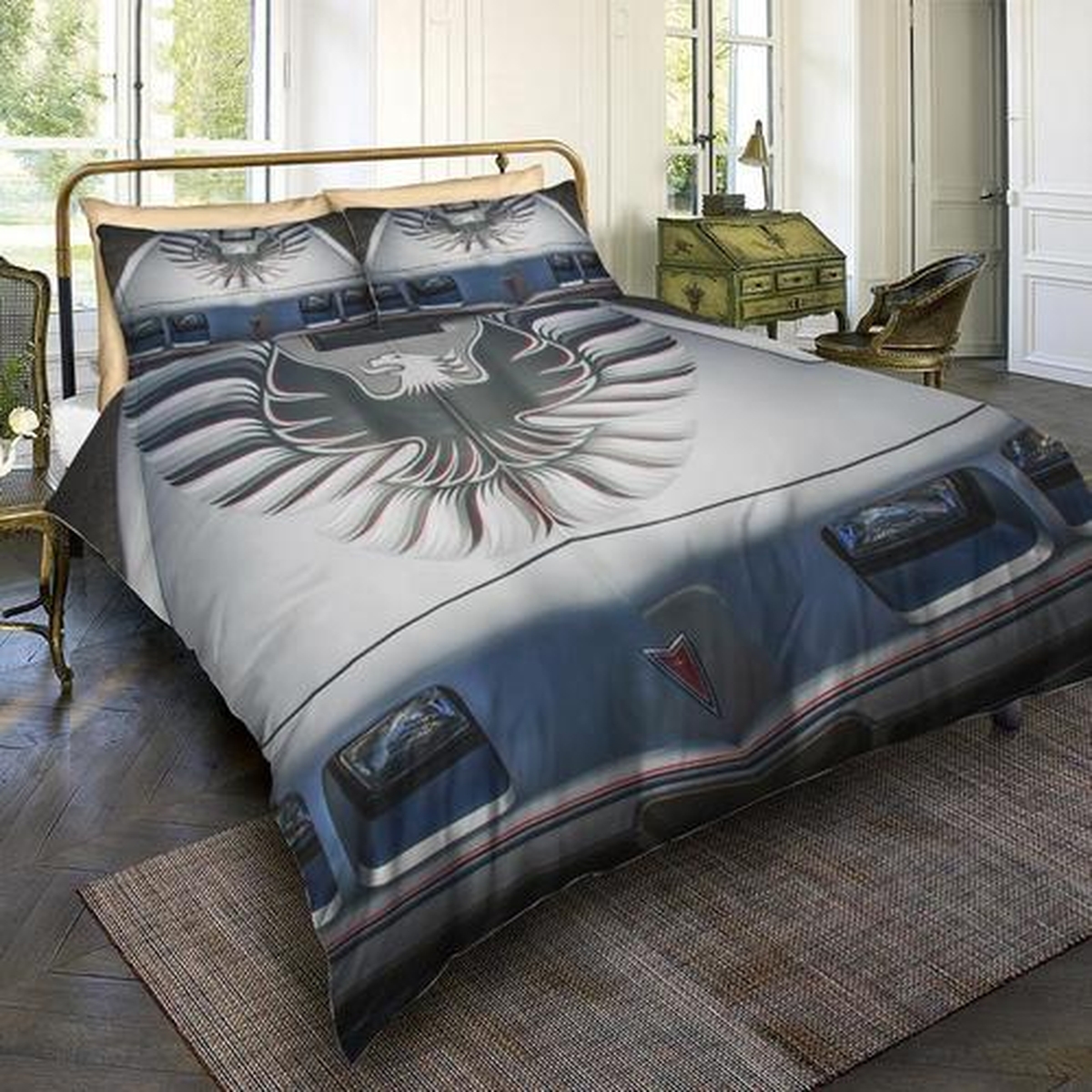 Trans Am Firebird Bandit 6 3d Duvet Cover Bedding Set - Unique Anime Apparel for Fans