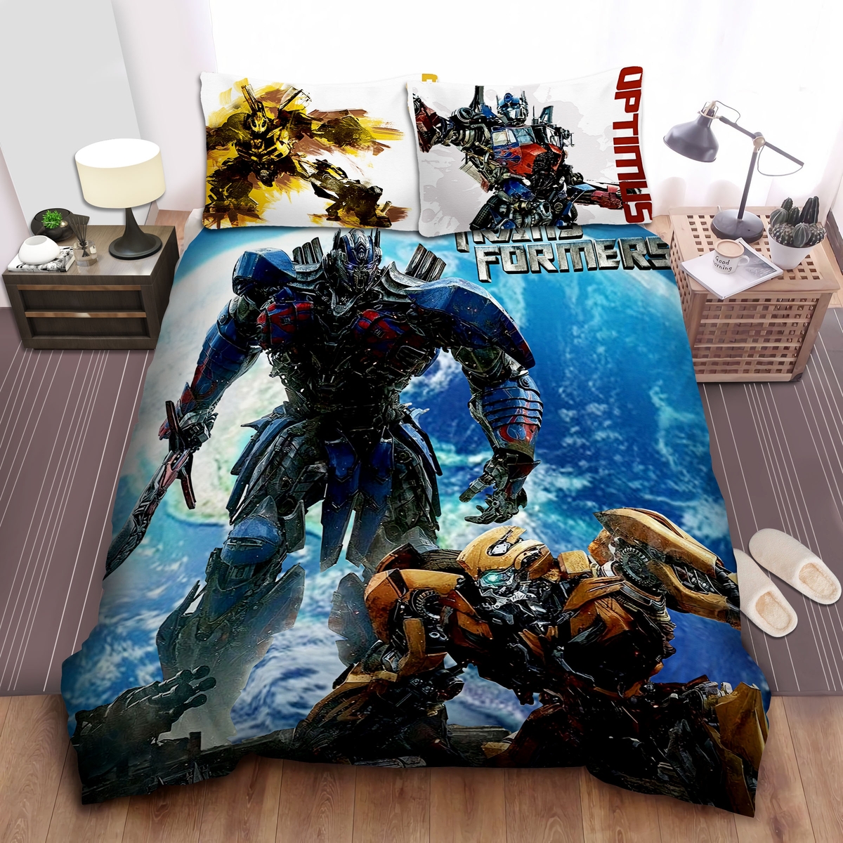Transformer Full 1 Duvet Cover Bedding Set - Unique Anime Apparel for Fans