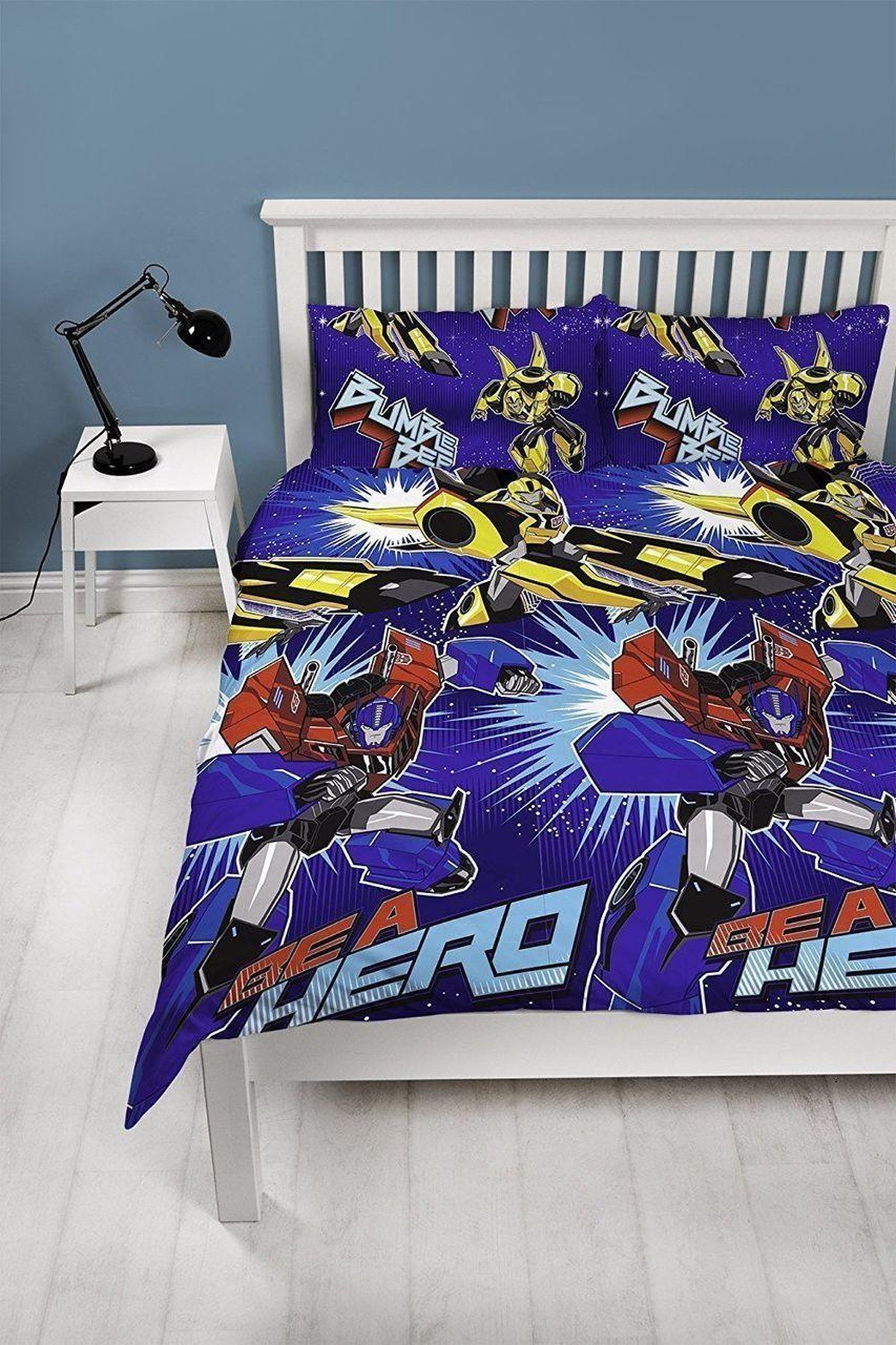 Transformers Duvet - Hero - Transformers Bedding - Unique Anime Apparel for Fans